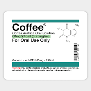 Coffee Oral Solution Magnet